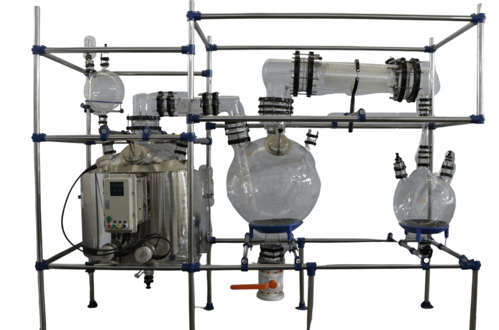 steam distillation of essential oils