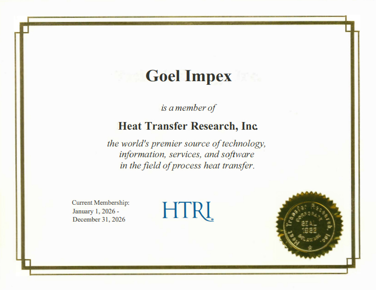 HTRI Membership Certificate 2026